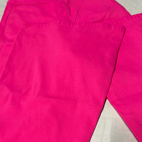 Vibrant Pink Straight Leg Pants - Picture 2 of 6